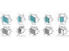 Кухня Паола 2.0 МДФ (белый глянец)